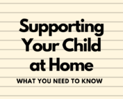 Supporting Your Child at Home