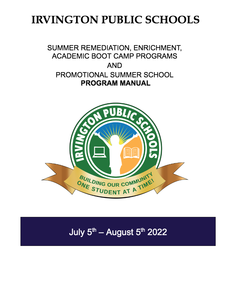 Link to 2022 Summer Program Manual