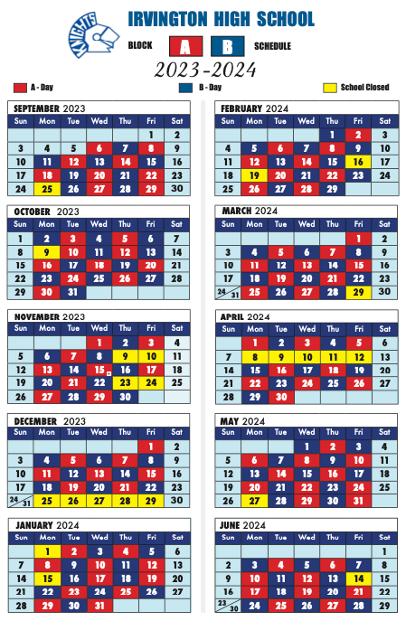 23-24 Student A/B Schedule