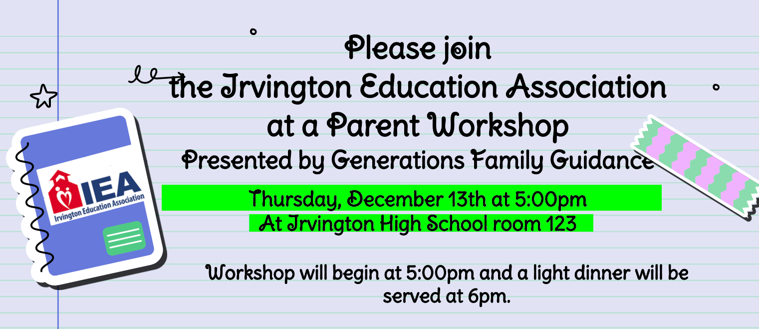 Parent Workshop Flyer - COVER